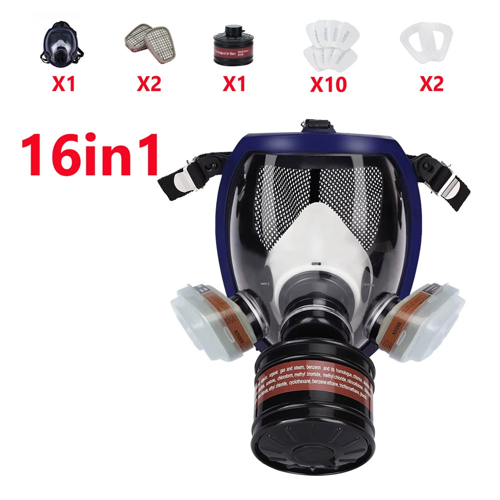 Dust Mask Construction - Full face respirator Gas Mask 40