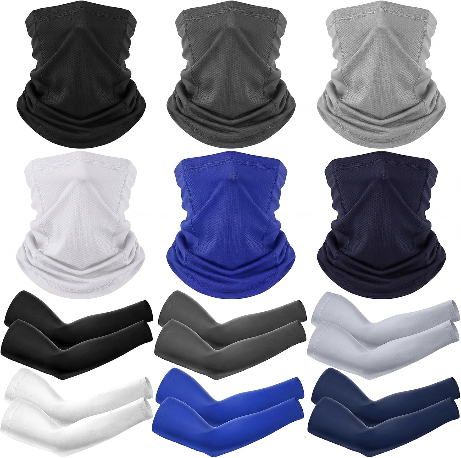 Neck Gaiter Face Cover - UV Sun Protection Face Covering &