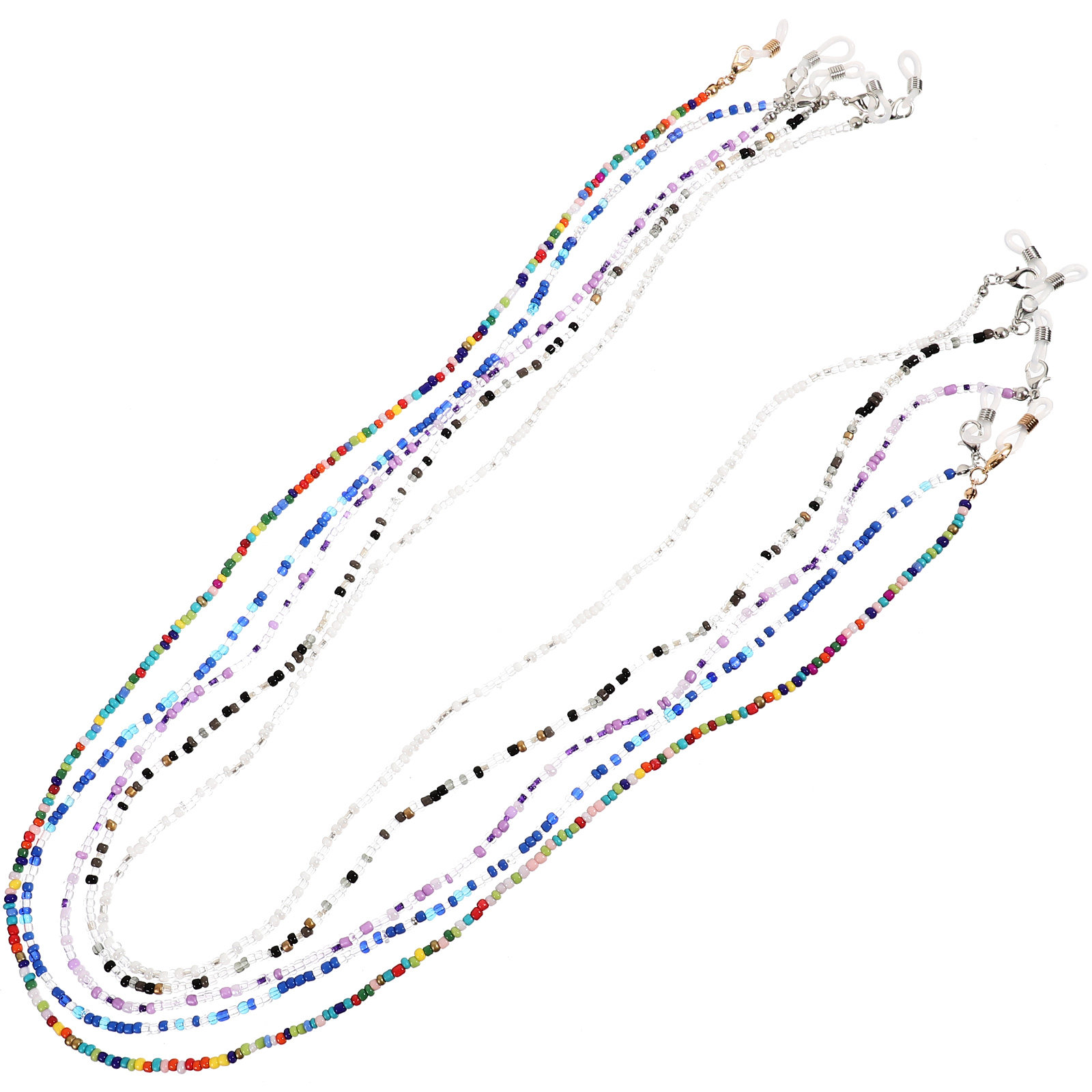 5Pcs Eyeglass Chains Beaded An - Mask Chain Holder review and price