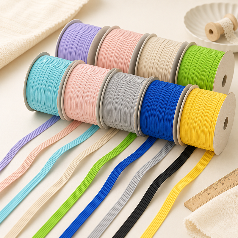 30Meters 6mm Flat Elastic Band - Mask Lanyard Adjustable review and price
