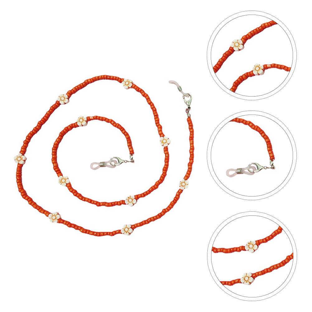 Bohemian Beaded Lanyard Chain  - Mask Chain Holder review and price