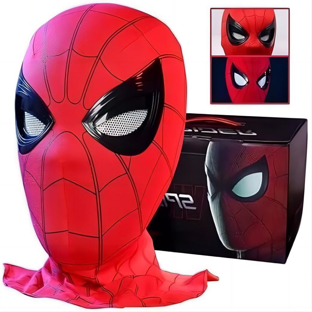 Movie Spidey Mask Eyes Glowing - Kids Face Mask review and price