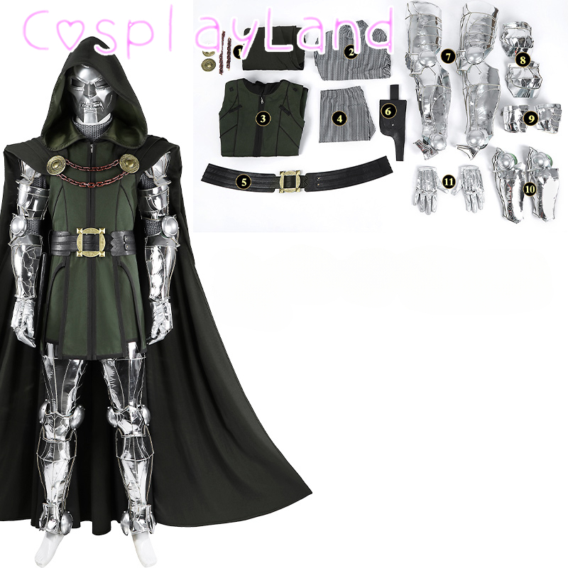 Black Doom Cosplay Costume Adu - Black Face Mask Pack review and price
