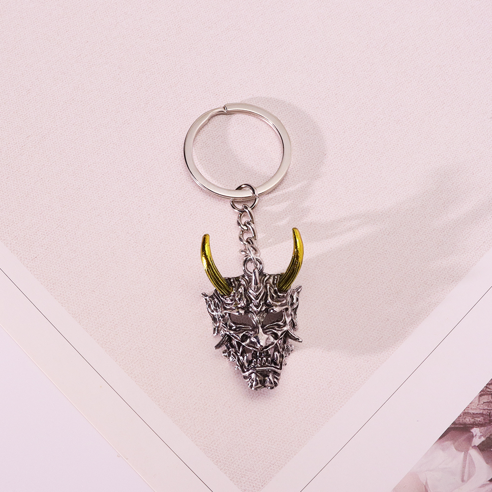 1 piece samurai keychain Japan - Mask Chain Holder review and price