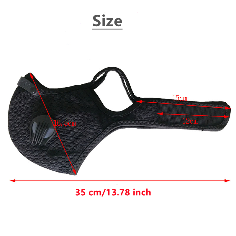 Cycling Face Mask with Filter  - Anti Pollution Mask review and price