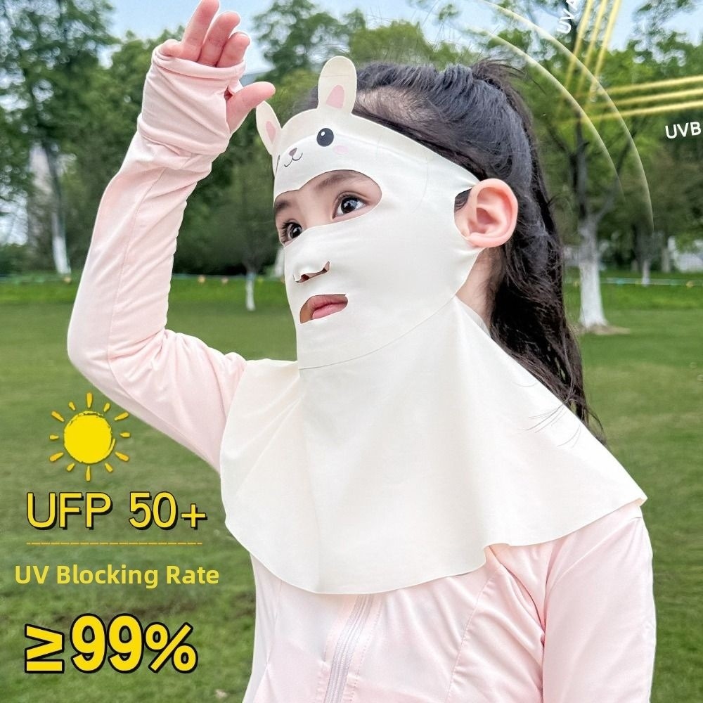Rabbit Design Kids Sun Protect - Kids Face Mask review and price