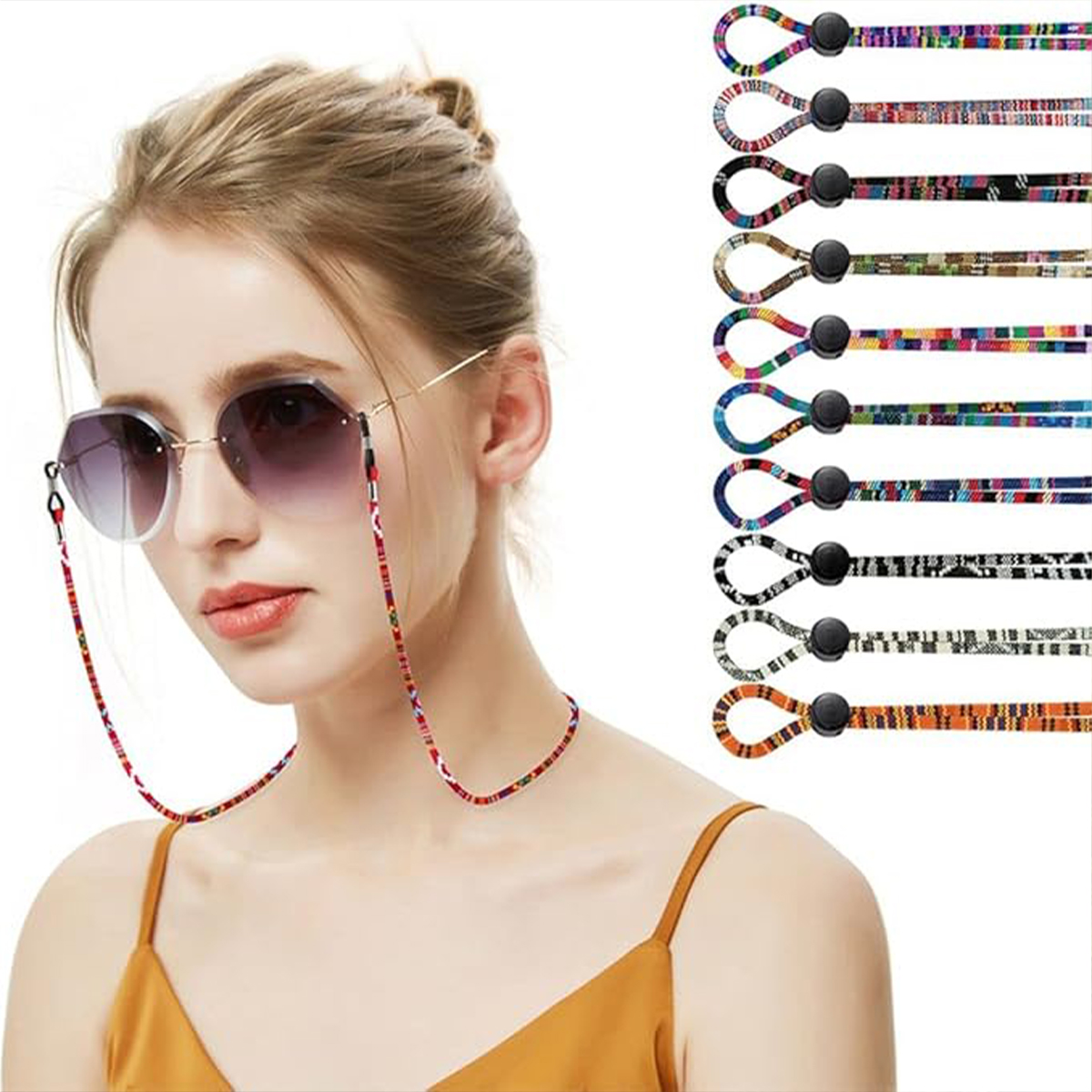 2-in-1 Sunglasses Holder / Mas - Mask Chain Holder review and price