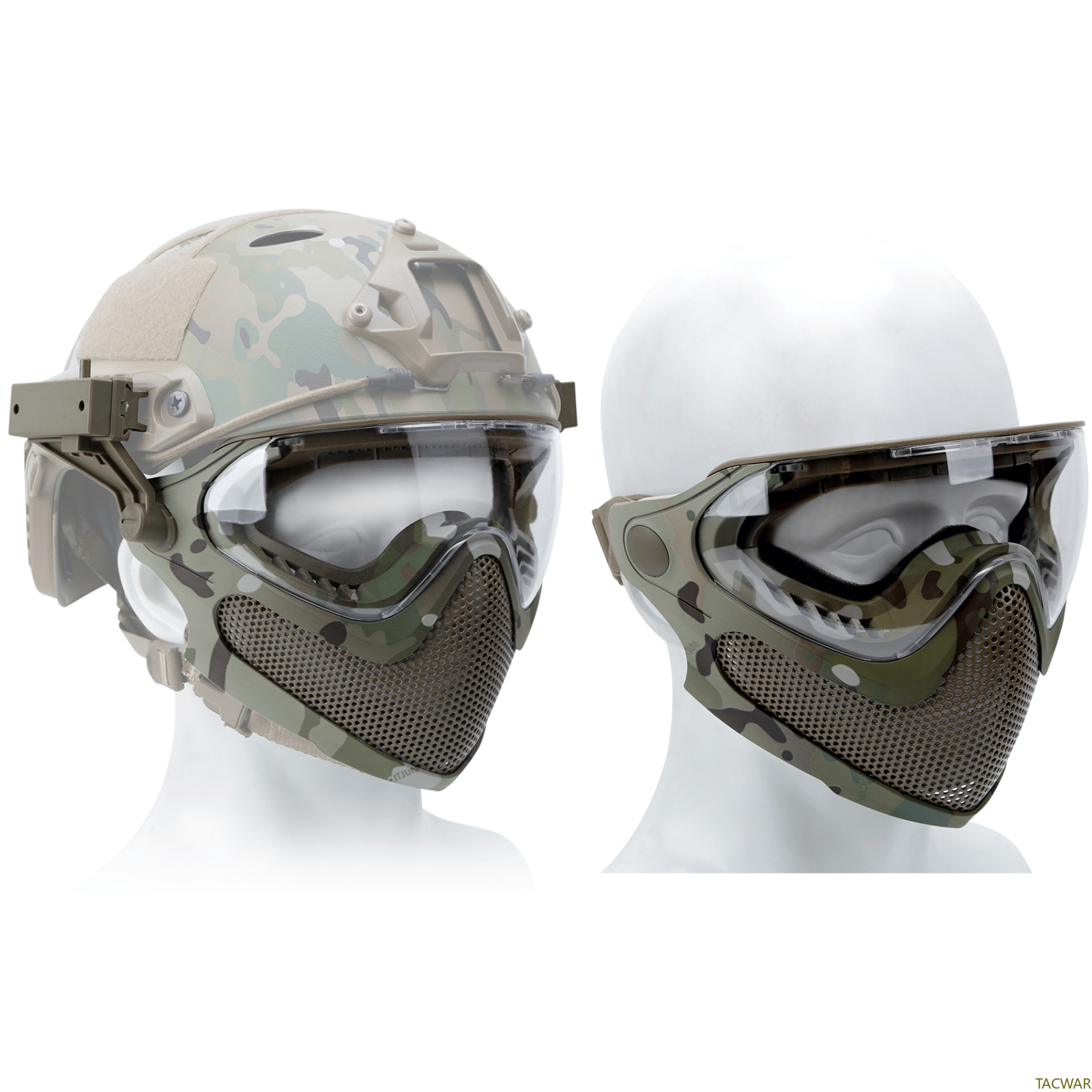 Airsoft Steel Mesh Mask Full F - Anti Pollution Mask review and price