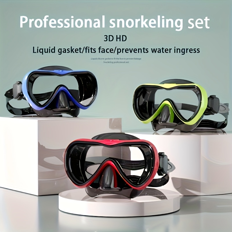Adult Snorkel Mask, HD Tempere - Silicone Mask Bracket review and price